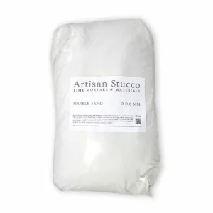 Artisan Stucco Marble Sand. 0 to 0.6 mm grain size - 25 Kg bag