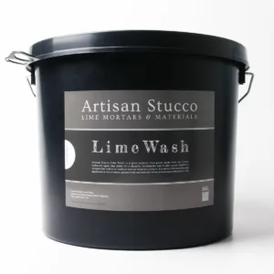 Artisan Stucco Lime Wash - Mineral Lime Paint - 16 liter bucket