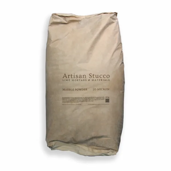 Artisan Stucco Marble Powder. 20 Microns - 25 Kg bag